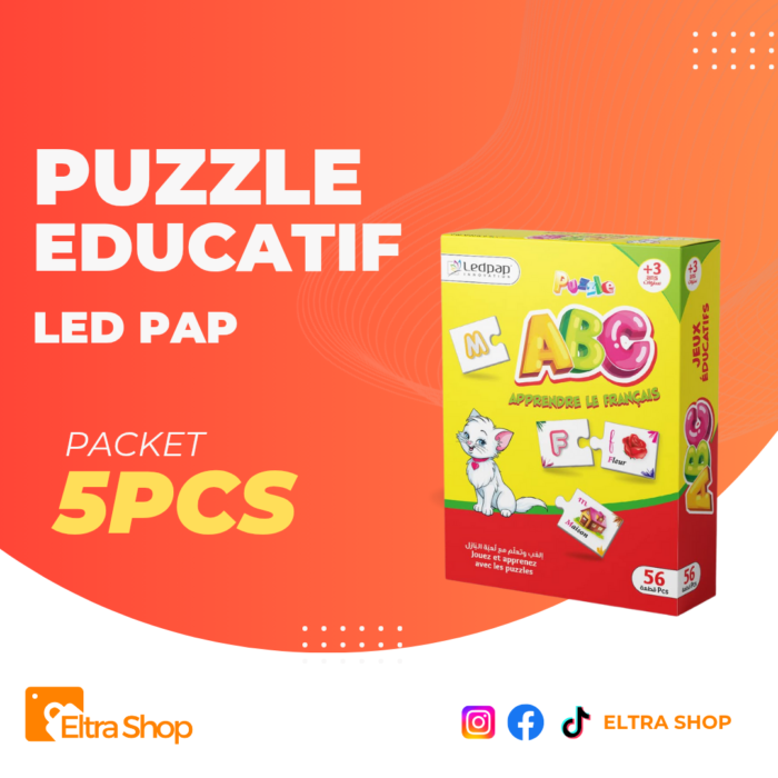 ⁦puzzle educatif تعلم اللغة الفرنسية⁩ - الصورة ⁦1⁩
