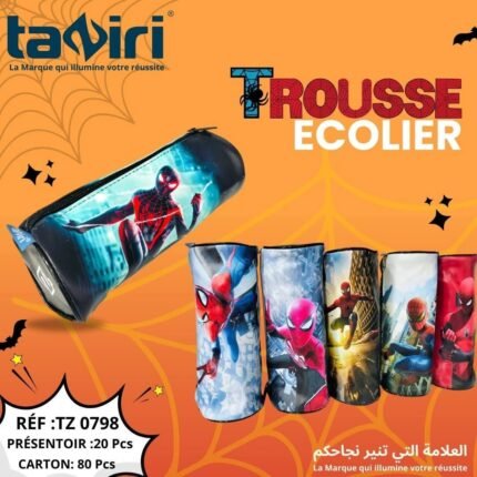 Trousse scolaire taziri TZ0798
