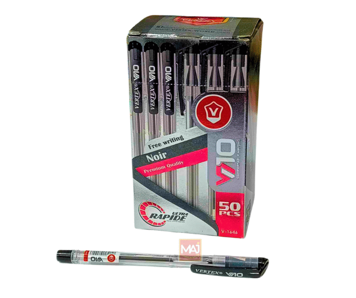 ⁦Stylo noir V10 vertex VS1646n⁩ - الصورة ⁦1⁩