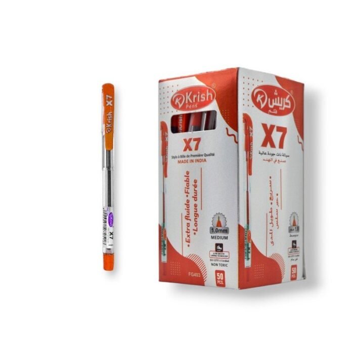 ⁦Stylo krish X7 rouge⁩ - الصورة ⁦1⁩