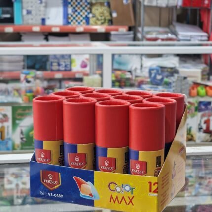 Crayon couleur de 12 mini tube vertex VS0489
